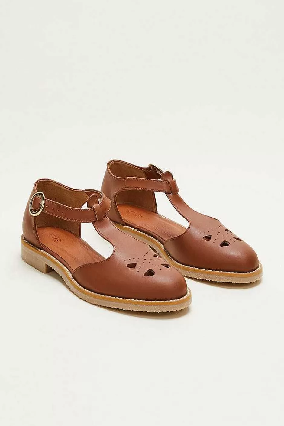 Balzac Babies Alois Cognac Vegan^Femme Babies, Sandales Et Escarpins