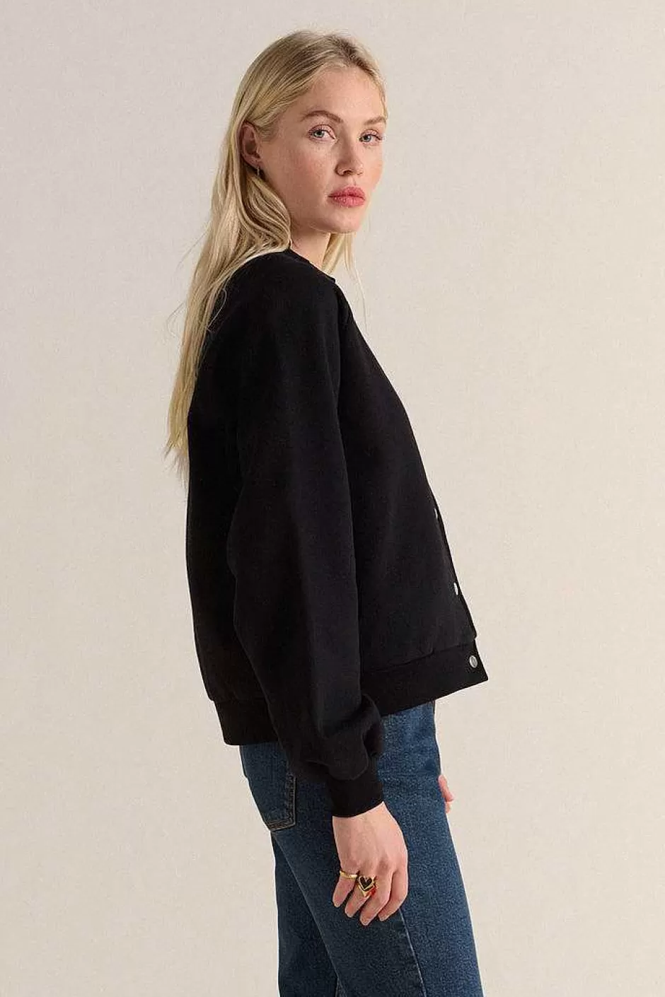 Balzac Cardigan Douillet Noir^Femme Sweatshirts