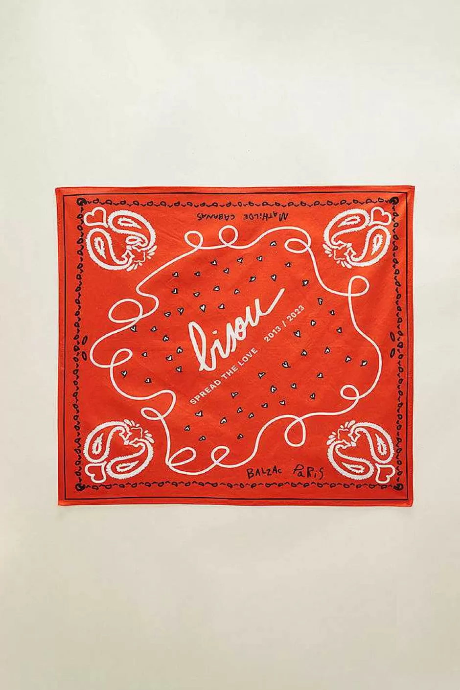 Balzac Foulard Bisou Rouge^Femme Casquettes Et Foulards