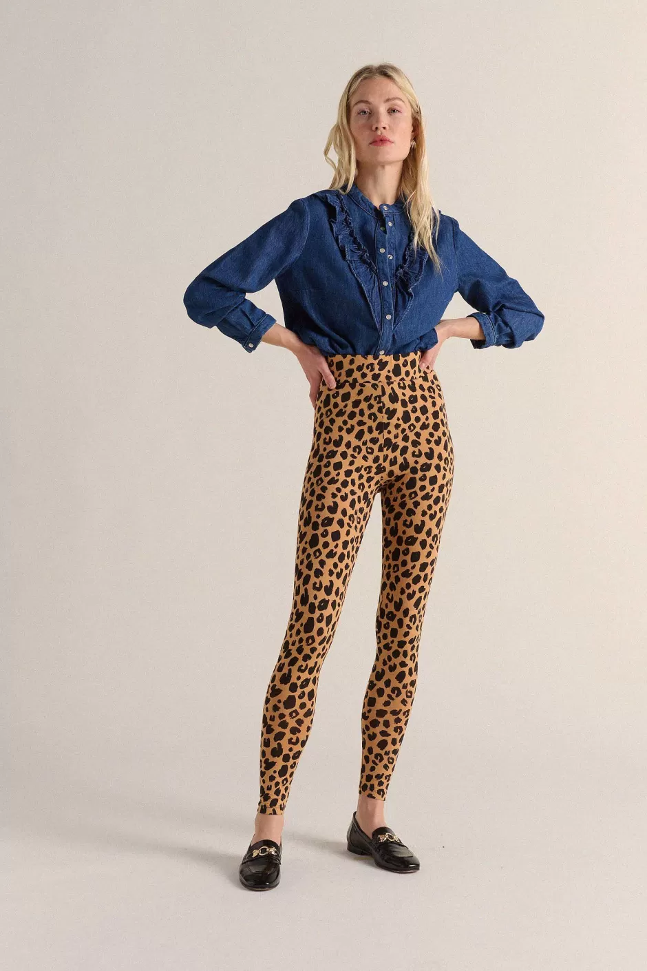 Balzac Legging Calme Leopard^Femme Pantalons