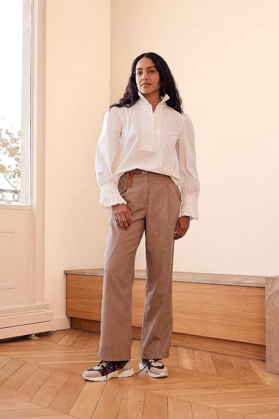 Balzac Pantalon John Beige^Femme Pantalons