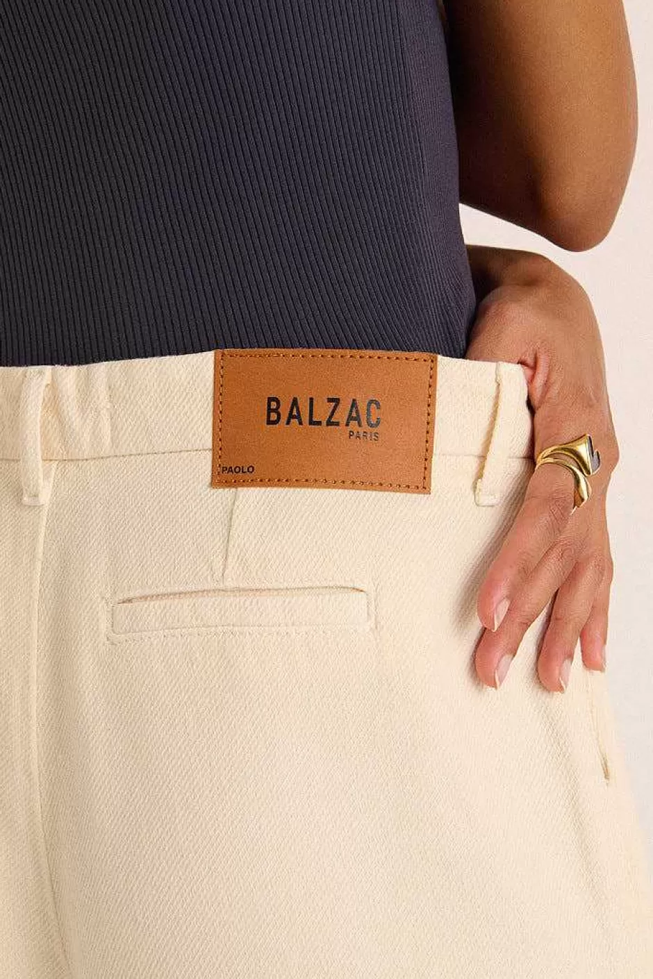 Balzac Pantalon Paolo Creme Brulee^Femme Pantalons