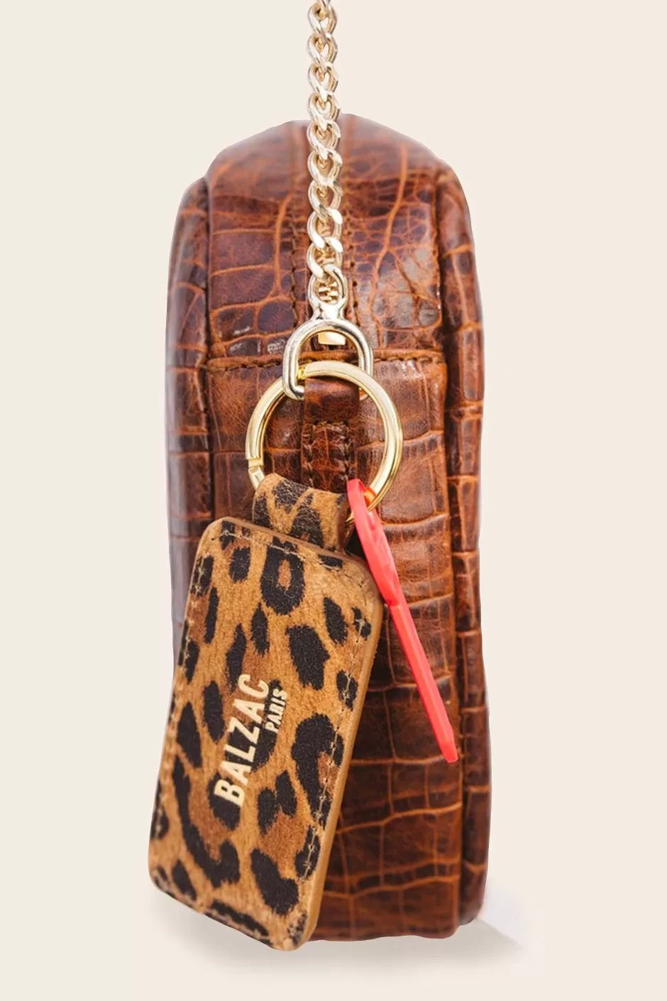 Balzac Porte-Cles Nestor Leopard^Femme Petite Maroquinerie