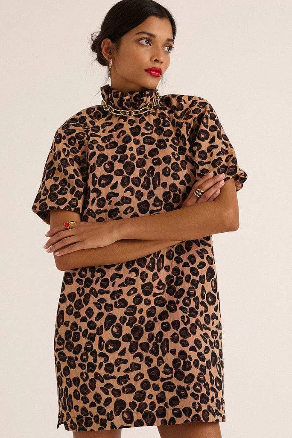 Balzac Robe Agata Leopard^Femme Robes