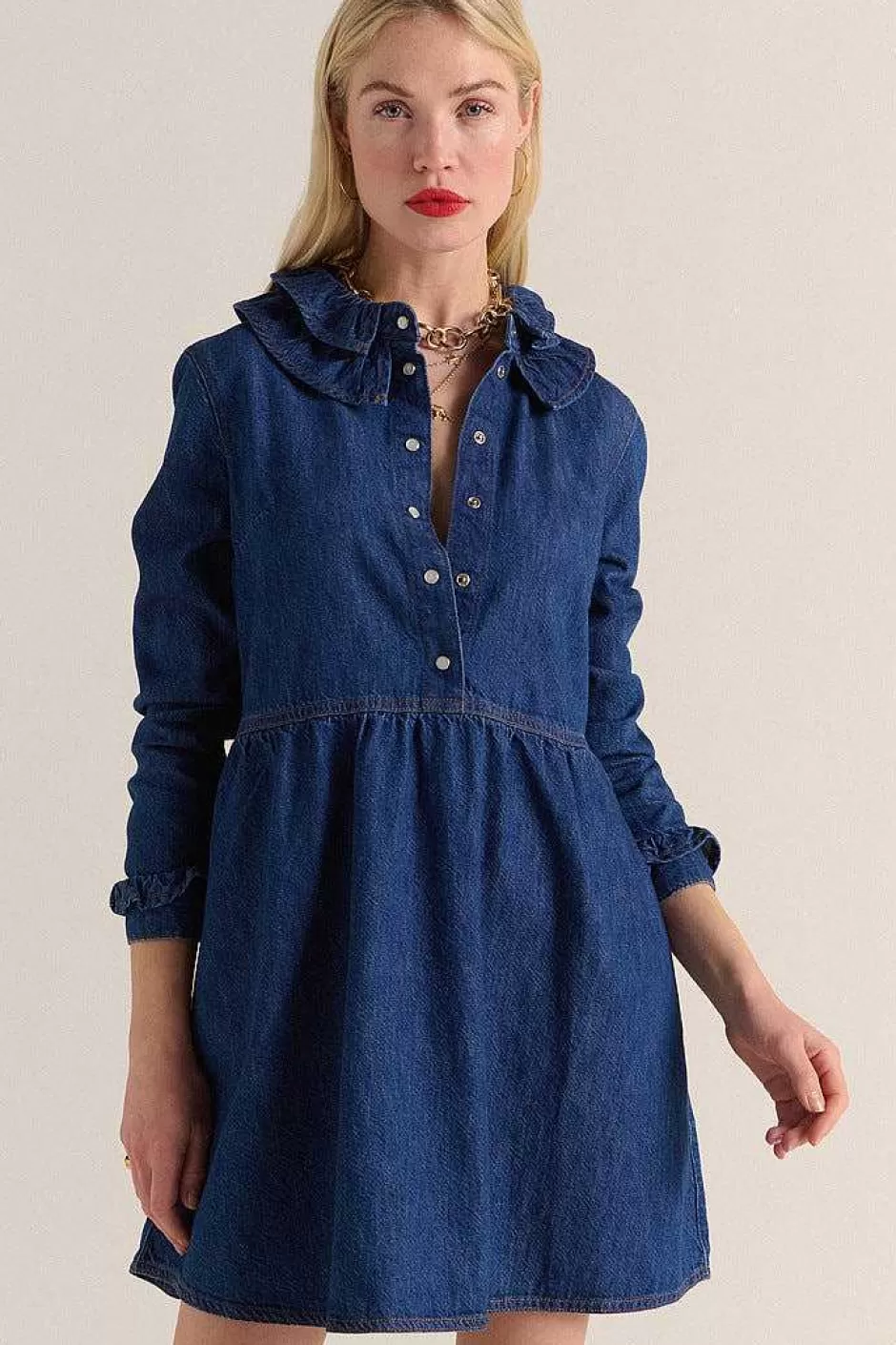 Balzac Robe Belkis Bleu Midi^Femme Robes