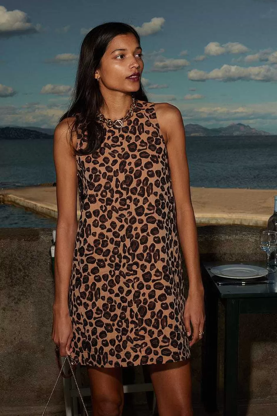 Balzac Robe Dana Leopard^Femme Robes