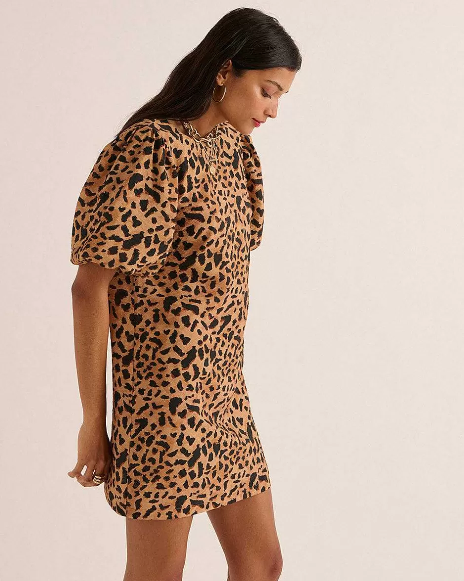 Balzac Robe Xoxo Guepard Cappucino^Femme Robes