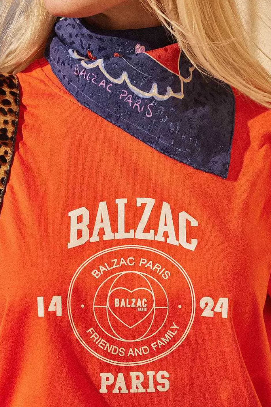 Balzac Tee-Shirt Bree Bff 2024 Orange^Femme Tee-Shirts Et Bodies