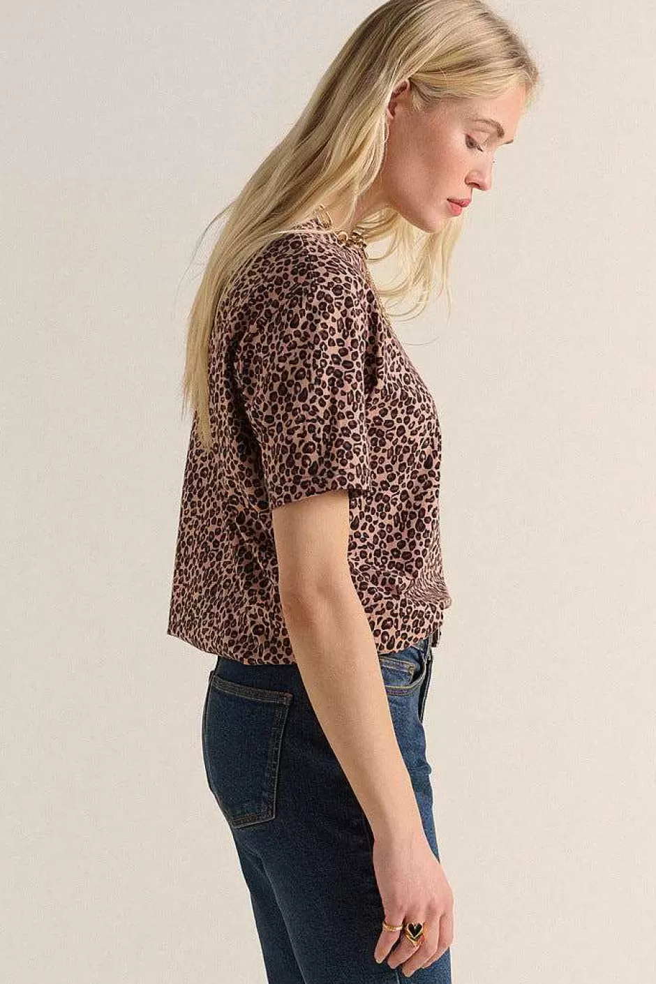 Balzac Tee-Shirt Bree Leopard^Femme Tee-Shirts Et Bodies