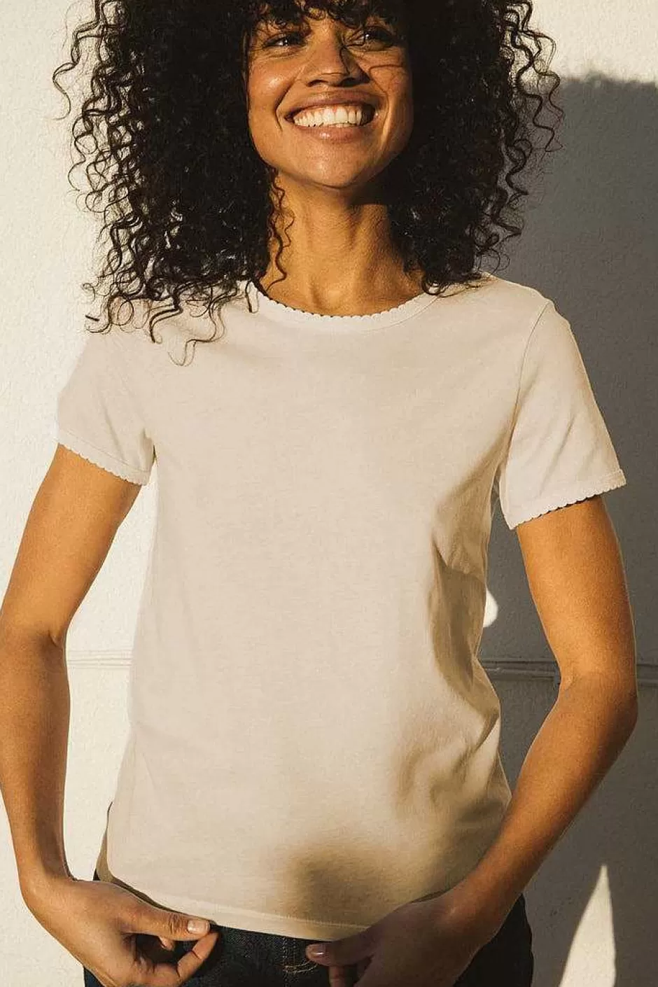 Balzac Tee-Shirt Willow Creme^Femme Tee-Shirts Et Bodies